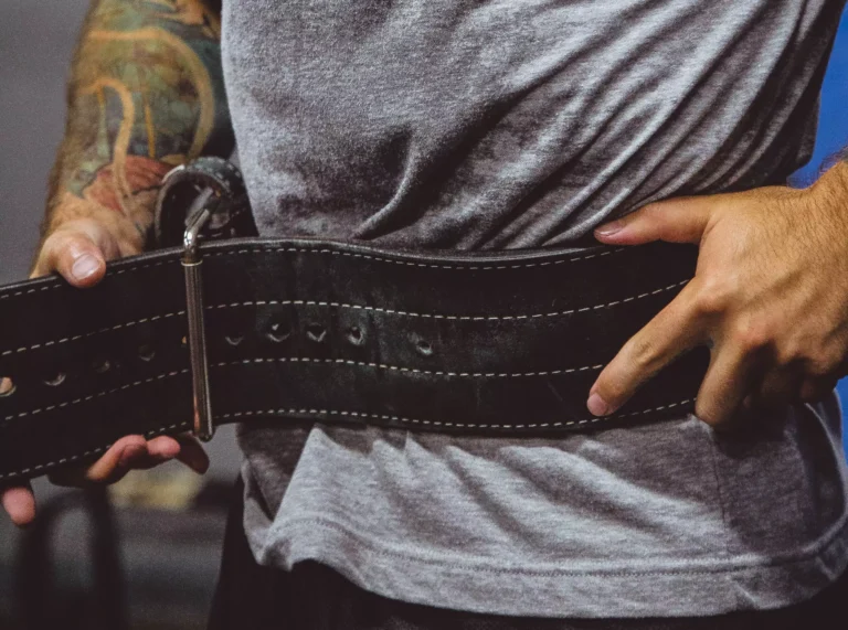 ceinture de force en powerlifting