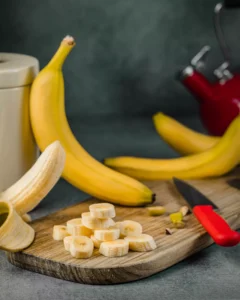 banane et banane coupé